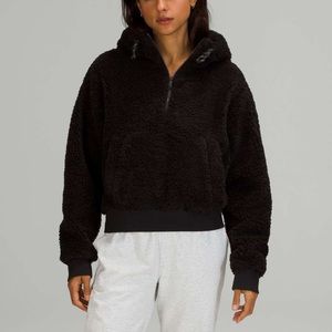 NWT Lululemon Textured Fleece 1/2 Zip Pullover
